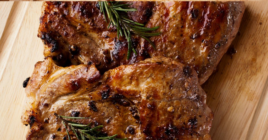 Grilled Rosemary Pork Chops