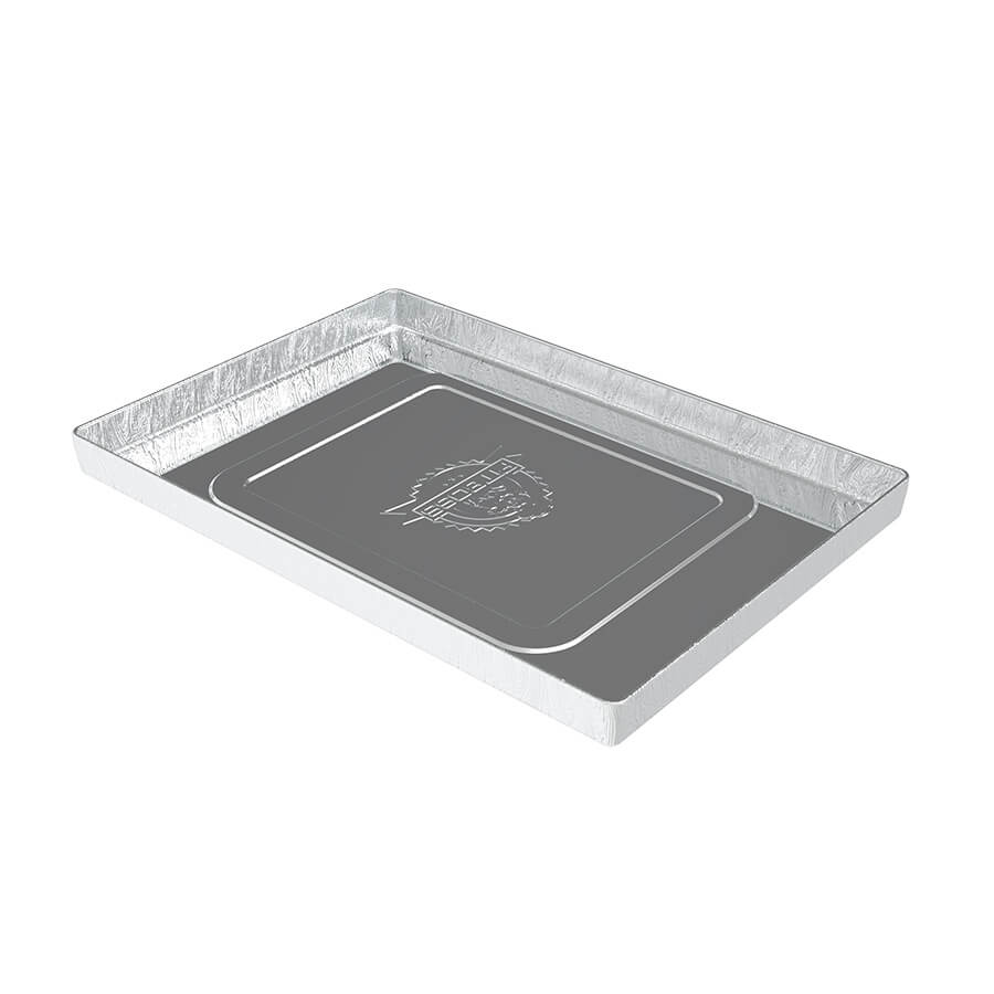 6 pack Grease Pan Liners. 100% aluminum construction​.