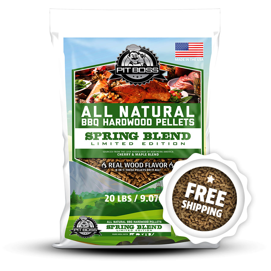 20 Lb Spring Blend Hardwood Pellets | Pit Boss® Grills – Pit Boss Grills