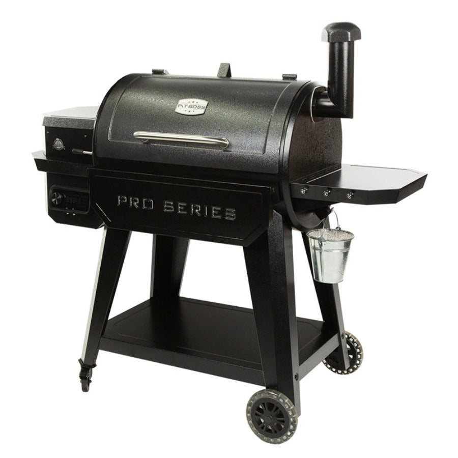 Rent To Own Pit Boss Pro 850-Sq in Hammer Tone Pellet Grill
