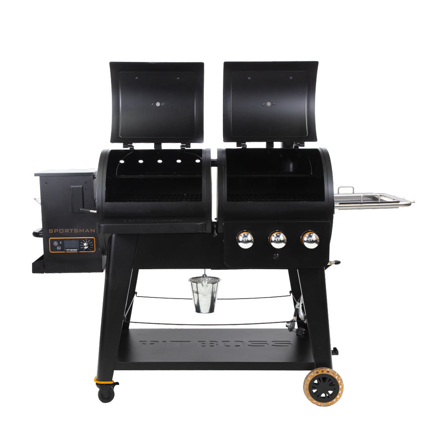 Pit Boss PB1230 Wood Pellet and Gas Combination Grill – The BBQ Emporium