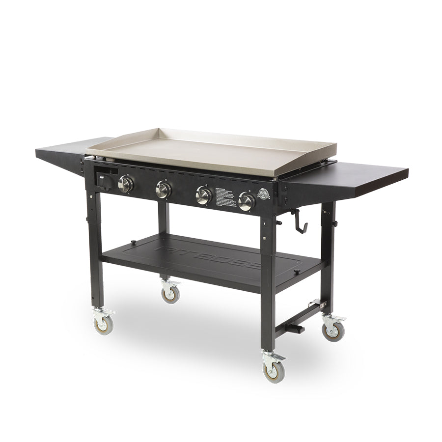 Pit Boss 62000 BTU 76.97 inch L x 24.09 inch x 35.04 inch Cast Iron  Free-Standing Gas Griddle