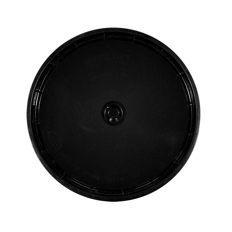 black circular lid top