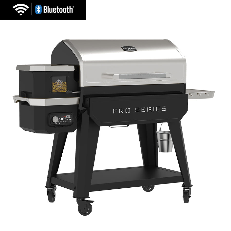 Pit-Boss with Stainless Rotisserie and Pellet System - Grill