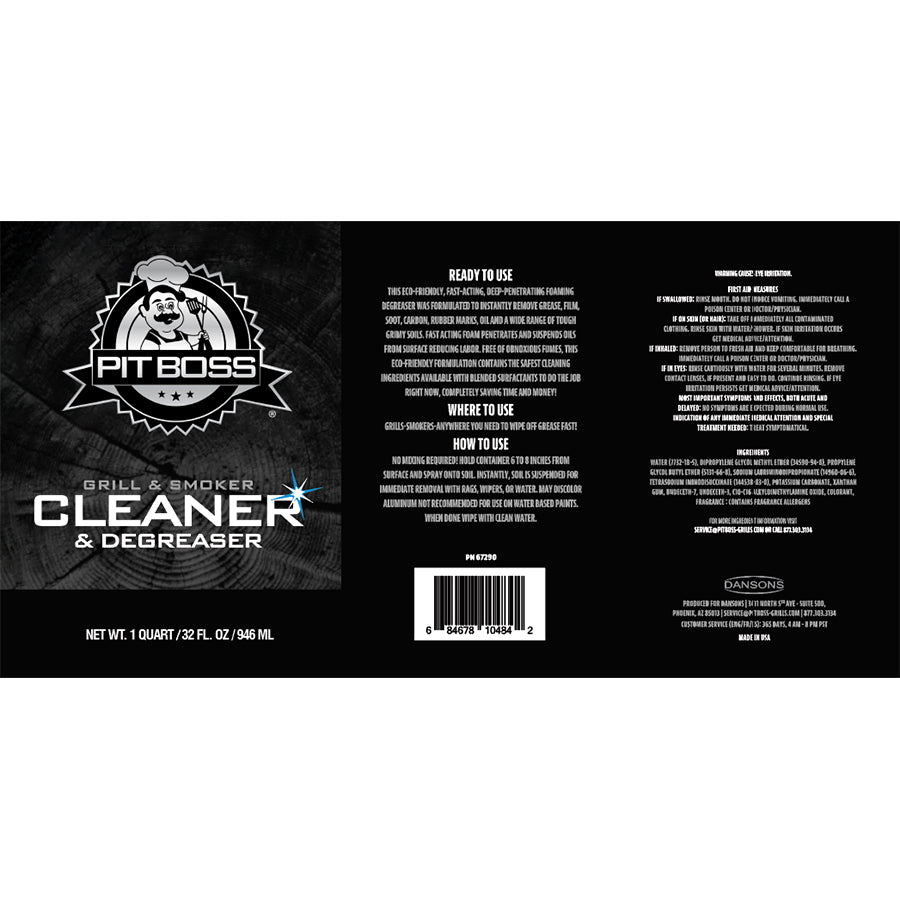 Grill and Smoker Cleaner/Degreaser – Louisiana-Grills